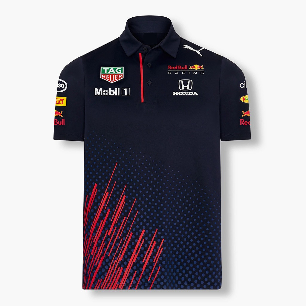 New F1 Racing Suit + Unisex Summer Short Sleeve Polo Shirt Short T ...