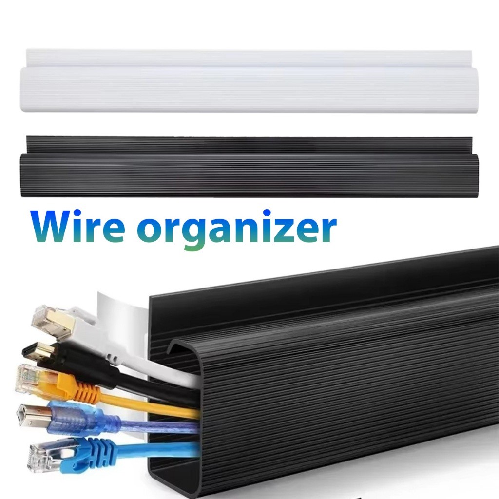 Great Value Coupon! Length 40cm Wire Storage Rail Pvc Material Wiring ...
