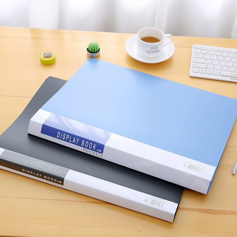 A3 Data Book Folder Clear Book Drawing Sketching For Office Storage ...
