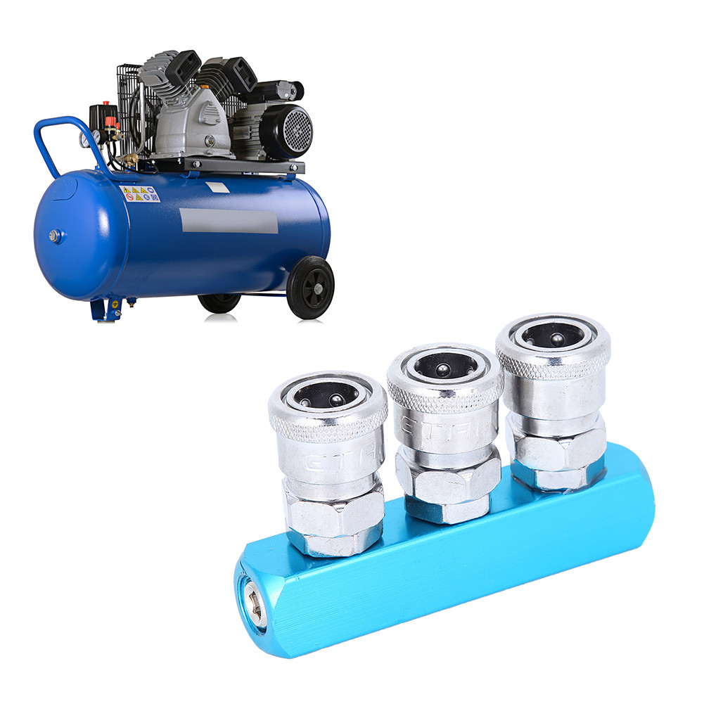 yoaushop-ph Manifold Block Aluminum Alloy Fitting Stable with Push in ...