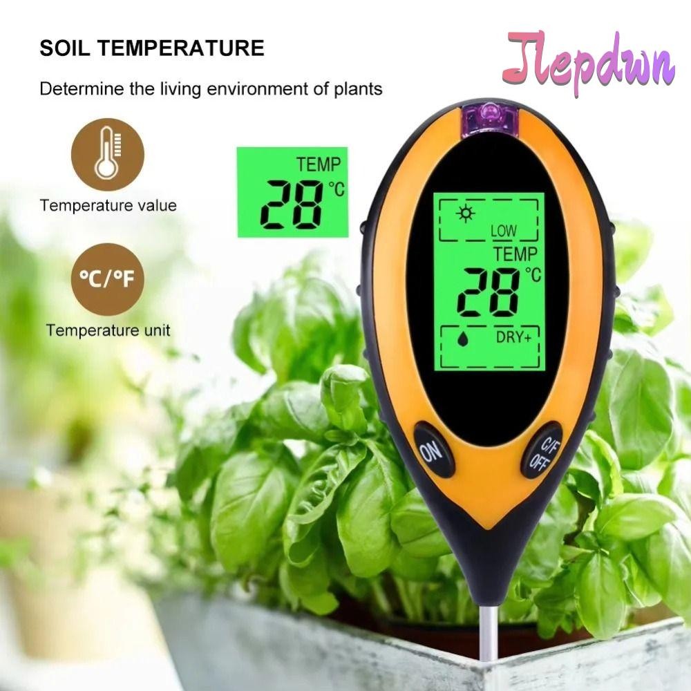 JEPDWN Soil Testing Instrument, Acidity Digital Soil PH Meter, Portable ...