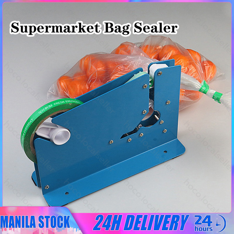 K8 Supermarket Bag Sealer Plastic Bag Sealing Machine Manual Plastic ...