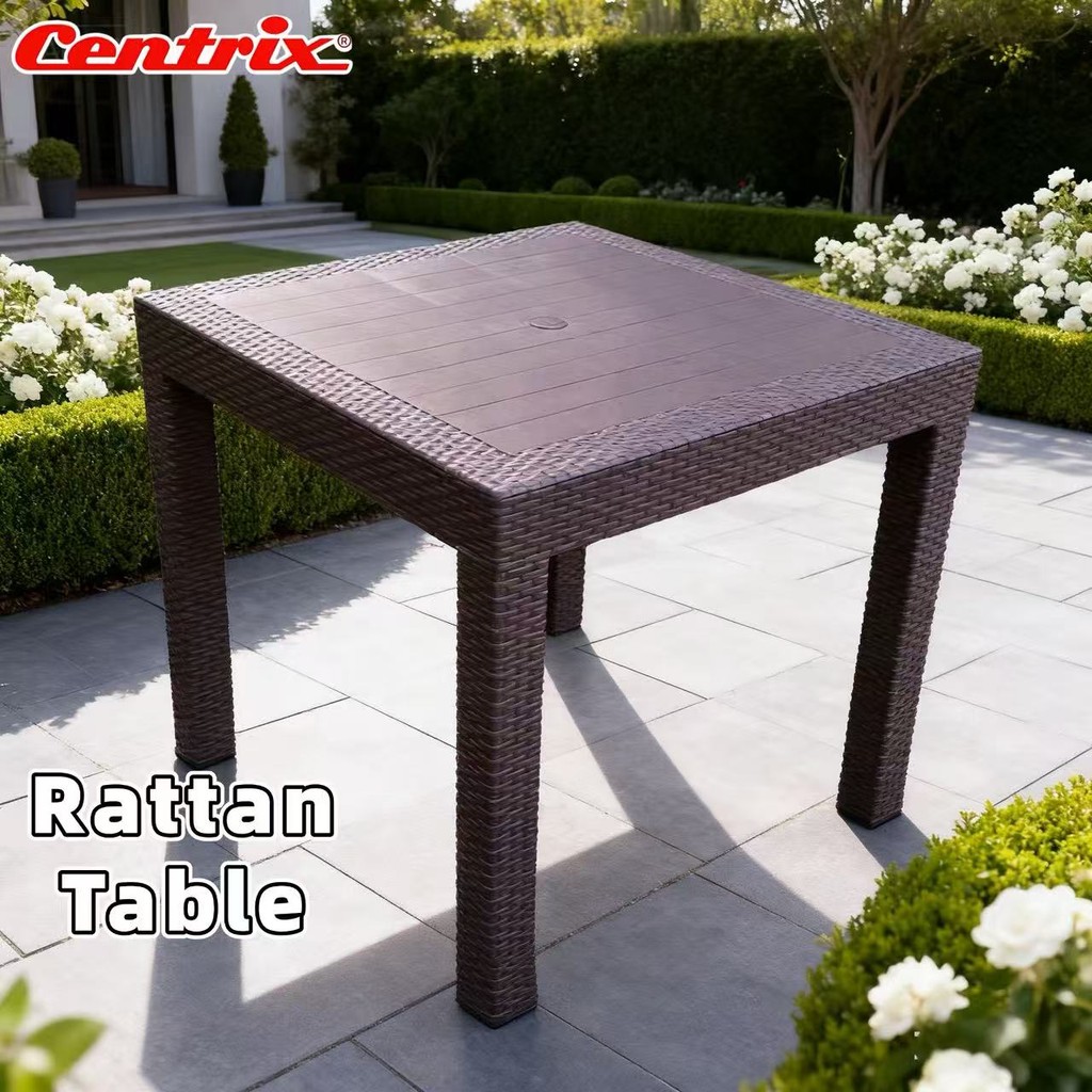 Centrix Rattan Table High-Quality FULL RATTAN #7450 | Shopee Philippines