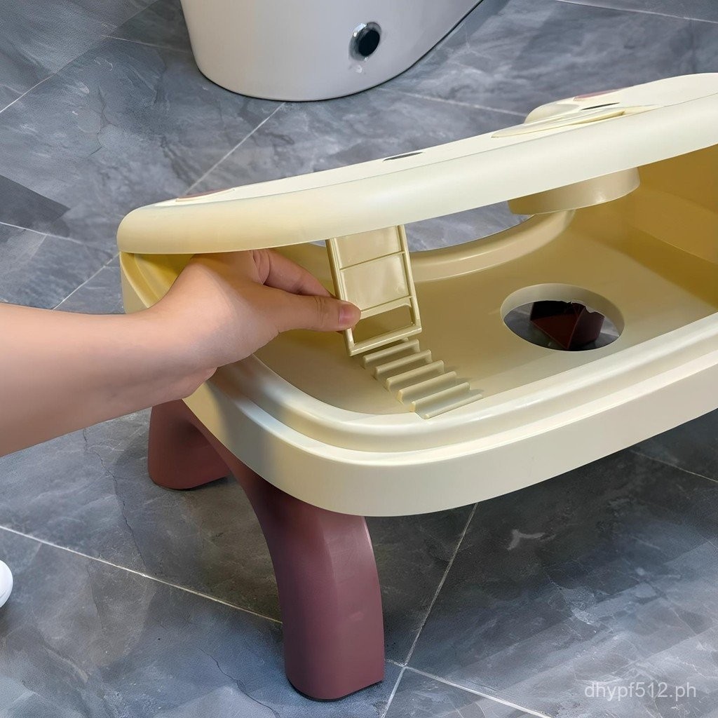 Magic Bathroom Stool Footstool Foot Step Toilet Folding Poop Stool ...