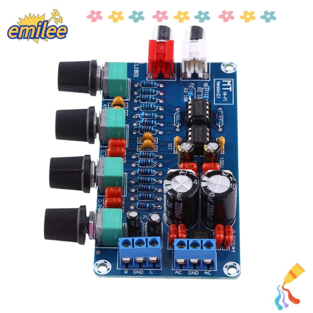 EMILEE NE5532 Preamplifier, OP-AMP HiFi Tone Control Board, EQ Control ...