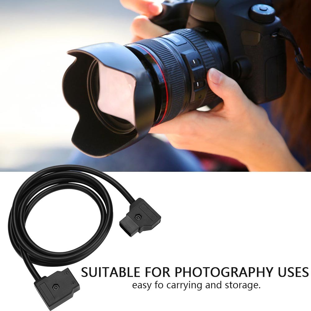D-Tap Camera Cables 5.5mm OD Cable Safe Male To Female for Photography ...