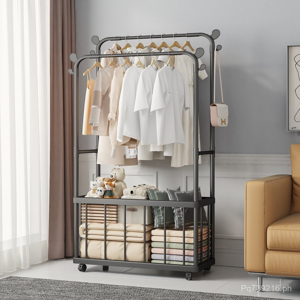Multi-purpose Clothes Rack Rack Floor-standing Balcony Household Dirty ...