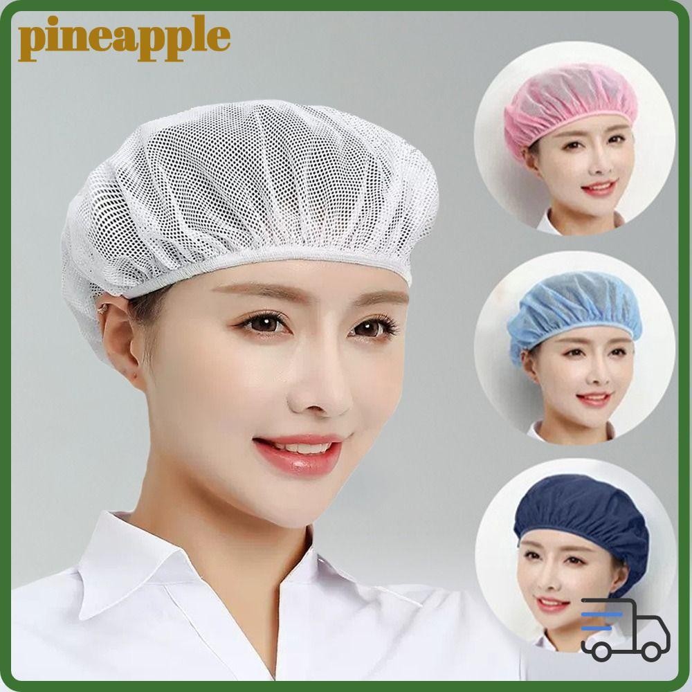 PEAPLE Unisex Elastic Chef Hat Kitchen Cooking Hat Food Service Hair ...