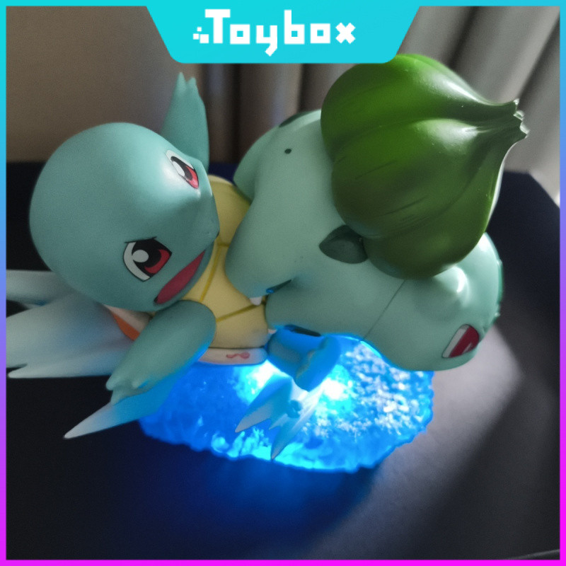 Pokemon Series Animation Periphery Bulbasaur Squirtle PVC Figure ...