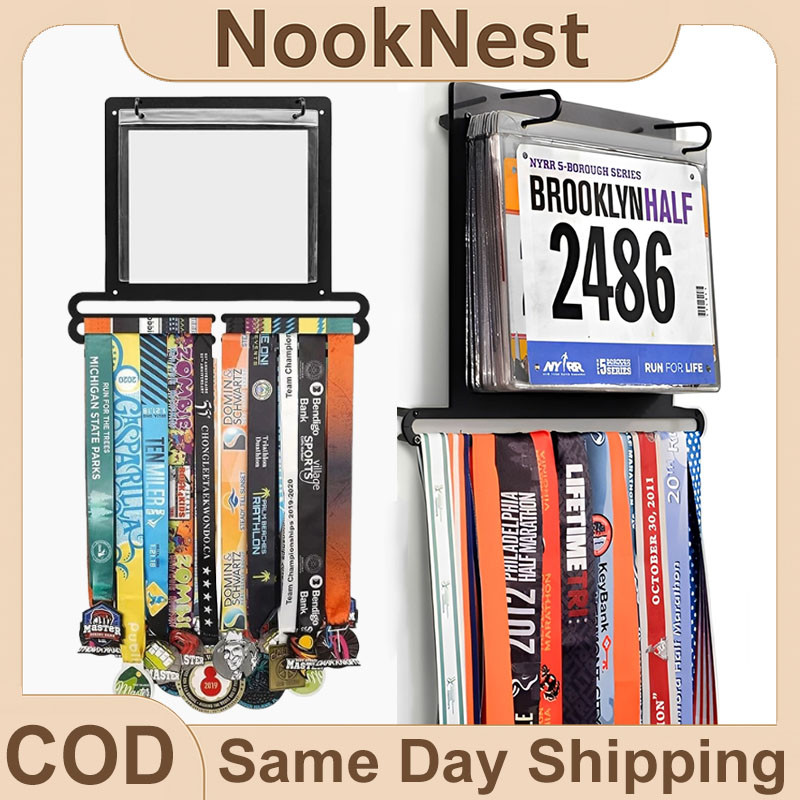 NookNest Metal Sport Medal Hanger Display Running Medal Holder Rack for ...