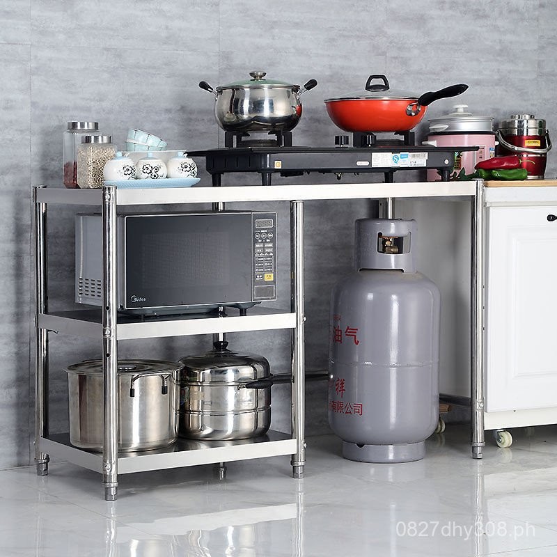 Stainless Steel Liquefied Gas Kitchen Floor-standing Gas Storage Rack ...