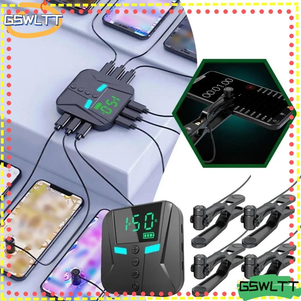 GSWLTT Auto Clicker for Phone, Simulated Finger Adjustable Speed Screen ...