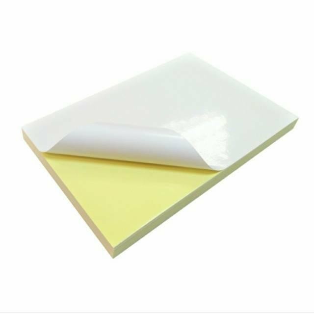 Sticker paper A4 size Glossy Sticker/ Matte/, 10 sheets | Shopee