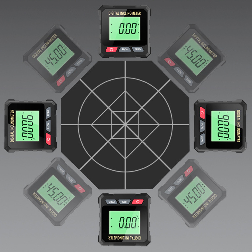 Electronic Angle Protractor 360 Degree Angle Finder Gauge High ...