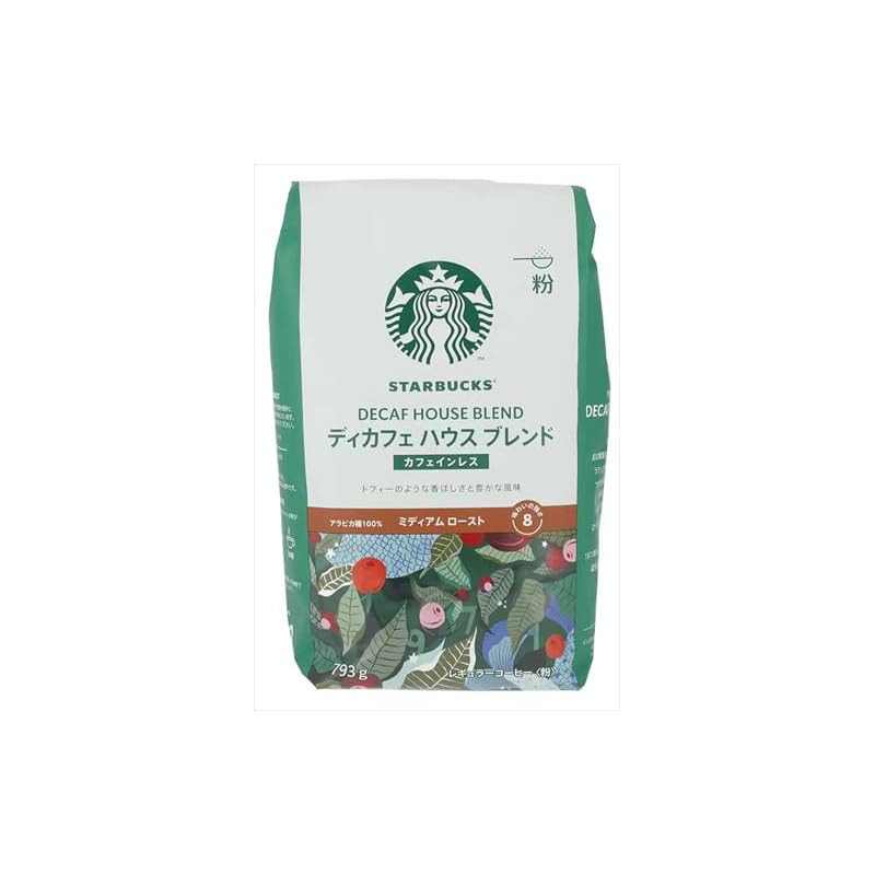 STARBUCKS Coffee Ground Decaf Decaffeinated House Blend Medium Roast ...