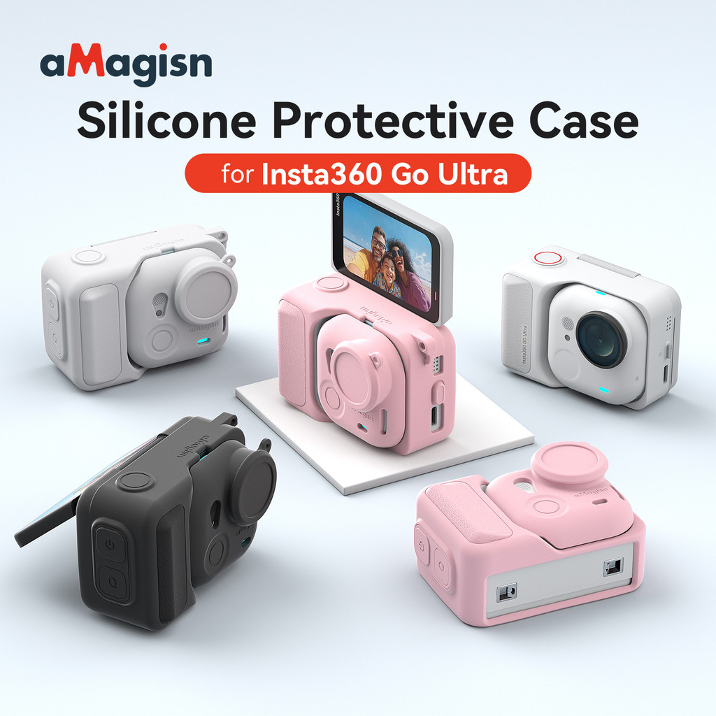 For Insta360 GO Ultra silicone case, GO Ultra action camera protective ...
