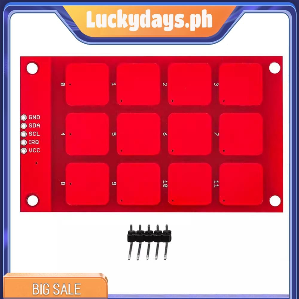 MPR121 Capacitive Touch Sensor Module I2C Interface Capacitive Touch ...