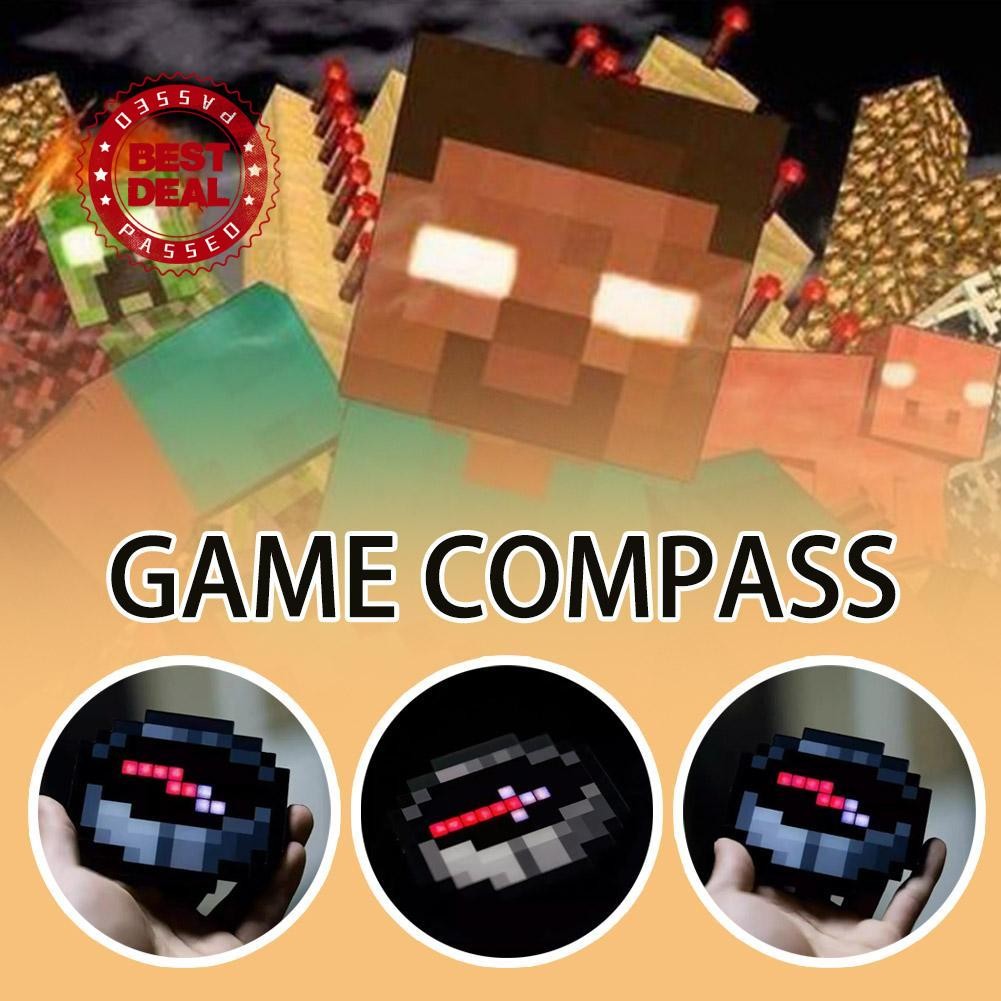 Minecraft Compass Toy Mc Game Electronic Compass Mc Peripheral Game ...