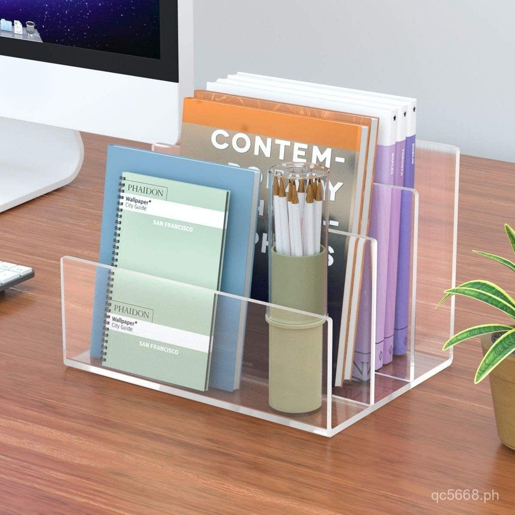 Office Supplies Acrylic Hot-Selling Organizer File Rack Transparent ...
