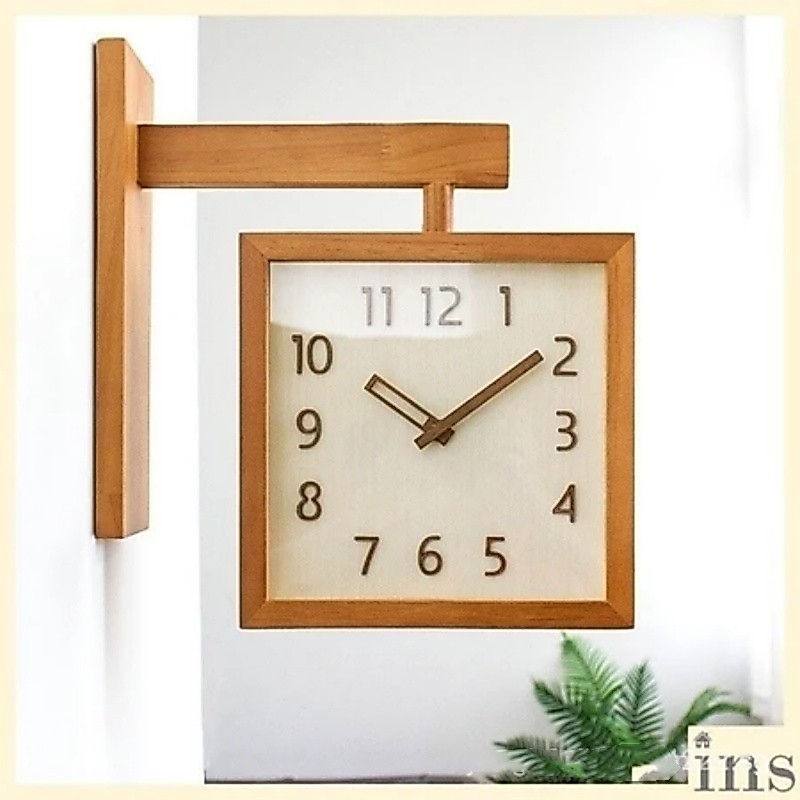 wooden wall clock - Best Prices and Online Promos - Oct 2026 | Shopee ...