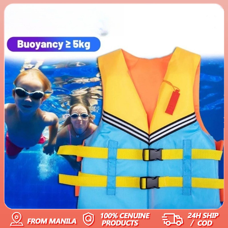 Life Jackets Portable Child Swimming Buoyancy Vest Boys and Girls ...