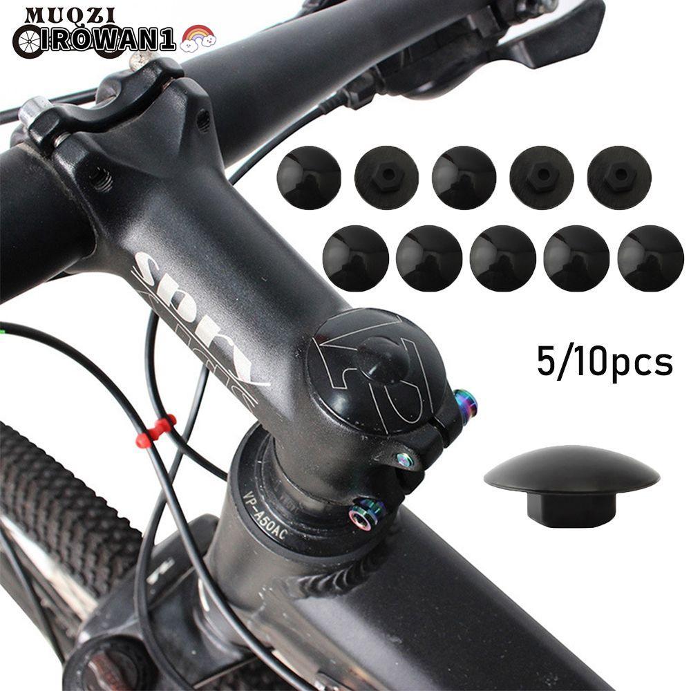 IROWAN1 5/10pcs Bicycle Headset Cap Rubber Material Accessories ...