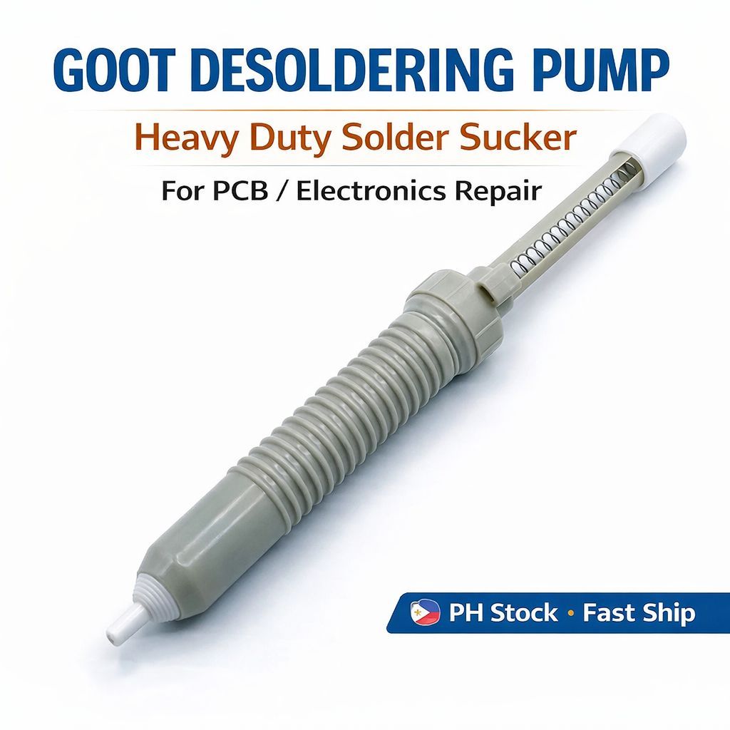 GOOT Desoldering Pump Heavy Duty Solder Sucker Philippines | Shopee ...