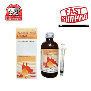 Emervit Multivitamins Anti-Stress Stimulant for Pets 120ml | Shopee ...
