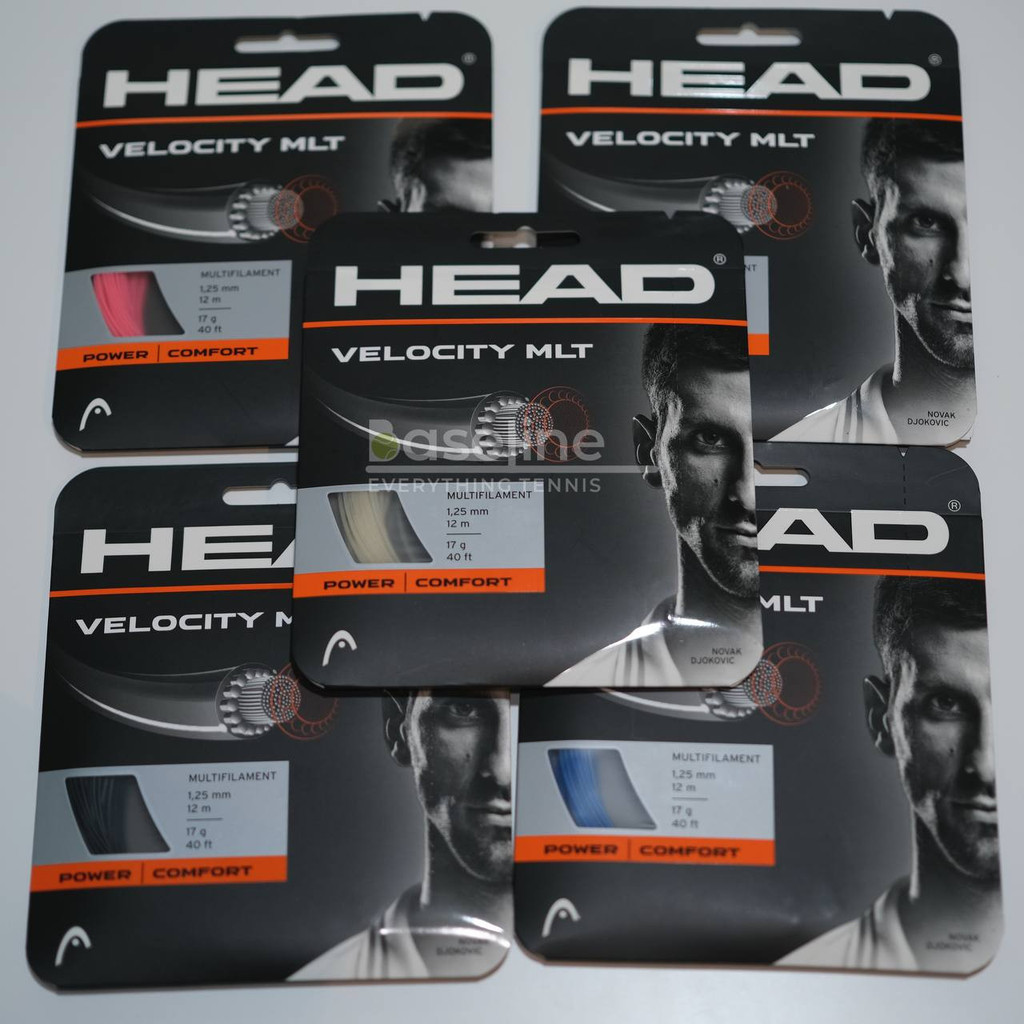 Original HEAD Velocity MLT Tennis String - Multifilament String ...