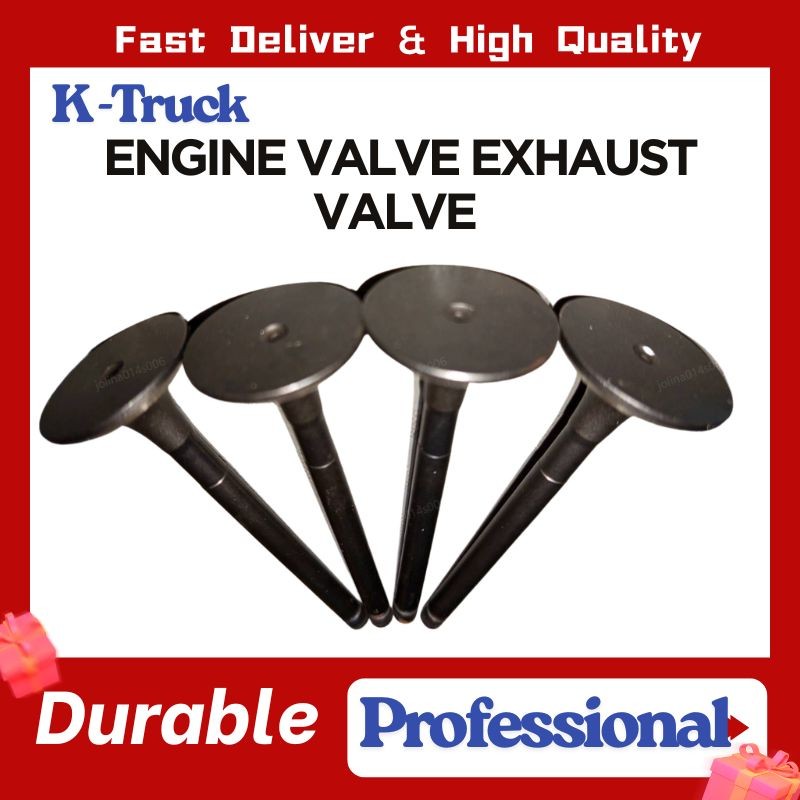 ENGINE VALVE EXHAUST VALVE 4PC/SET AME049301000014 FOTON 493/4JB1 FAST ...