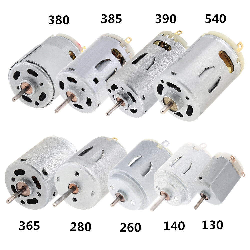COD-R280 R365 R395 DC Motor 3V 5V 6V 12V 24V High Speed Carbon Brush ...