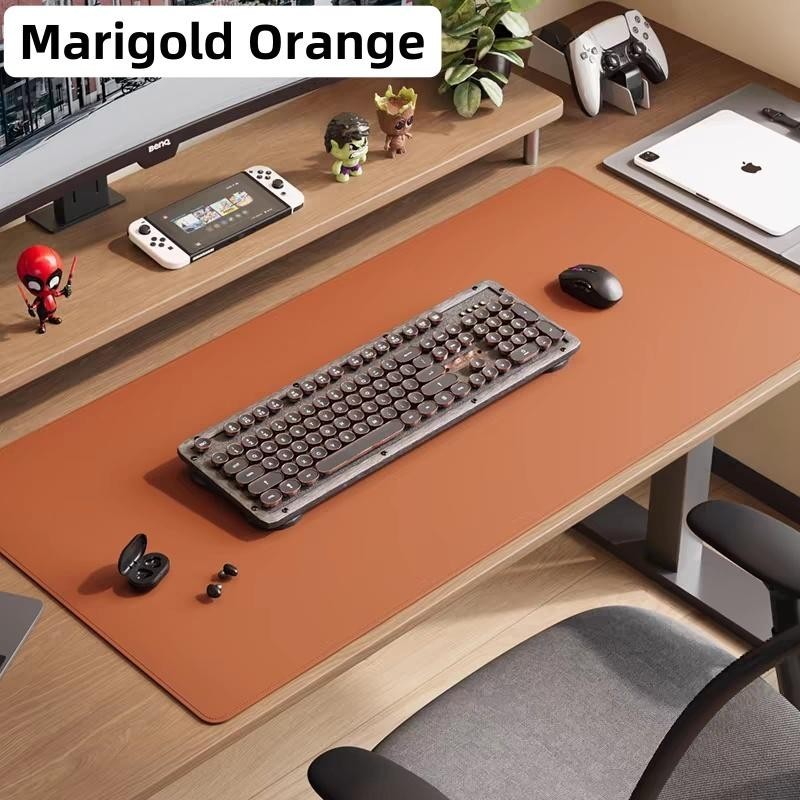 Macaron Color Desk Pad Mat Non-Slip Gaming MousePad Table Mat Large ...