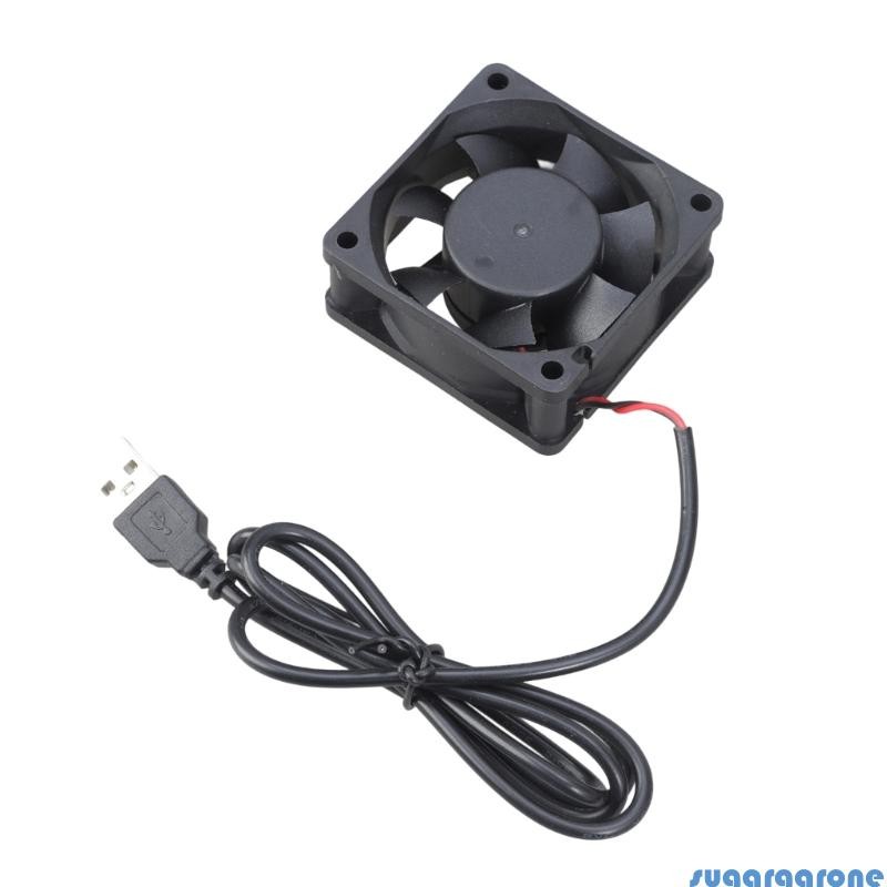Sugar 5V USB PC Router Fan 60MM Cooling Fan Brushless Portable Cooling ...