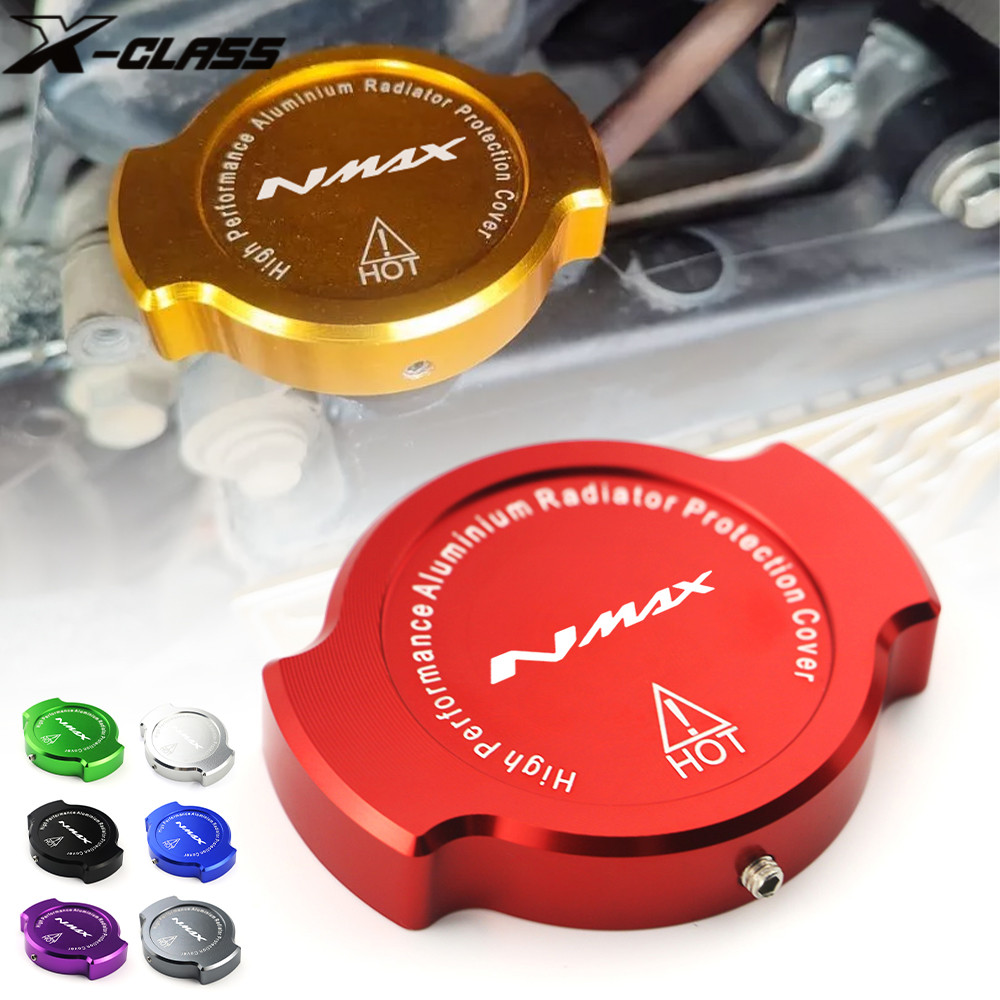 For YAMAHA NMAX V1 V2 V3 Motorcycle Coolant Radiator Cover Full CNC ...