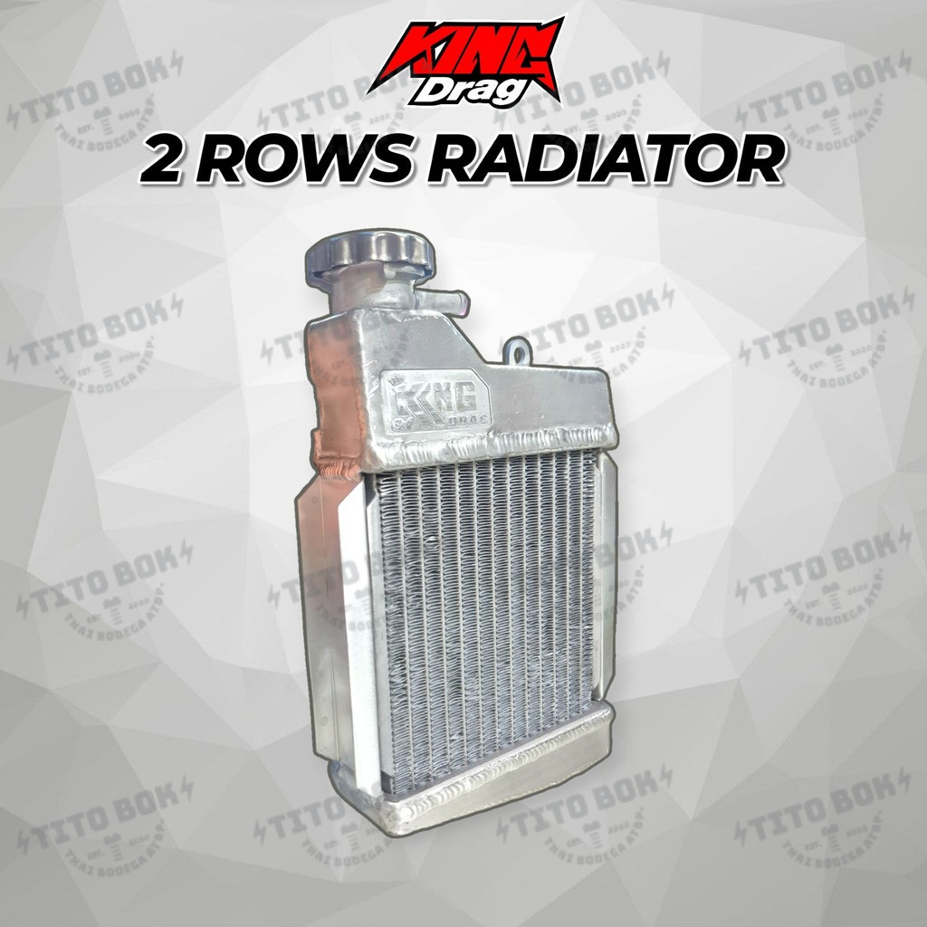 KING DRAG 2 ROWS RADIATOR NMAX / AEROX / CLICK | Shopee Philippines