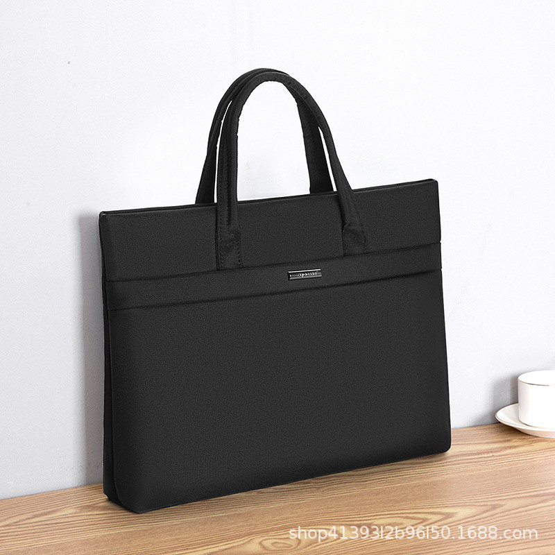 Yiyunchen Custom Briefcase logo Men's File Bag Handheld Oxford Cloth ...