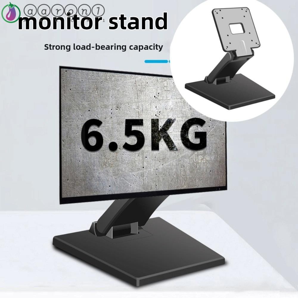 AARONB Desktop Monitor Holder, Desktop Base Folding Computer Monitor ...