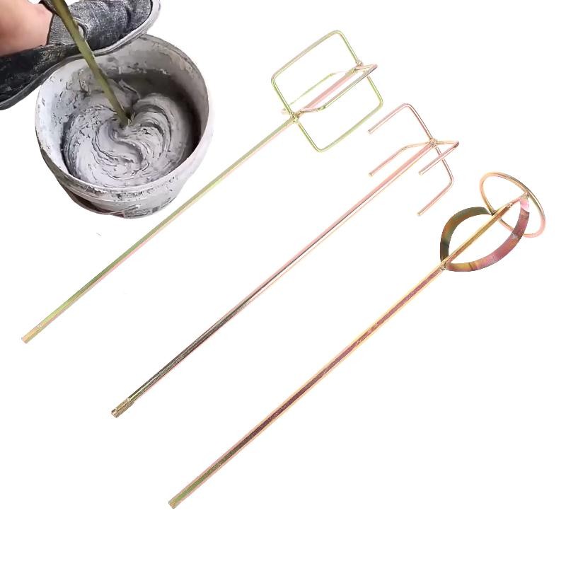 【ZLPH】 1Pcs Putty Powder Coating Paint Electric Mixer Rod Head Cement ...