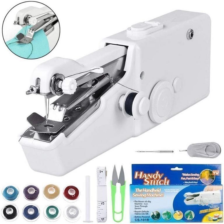 Hand Portable Sewing Machine Handy Stitch Mini Pangtahi ng Tela Sew ...
