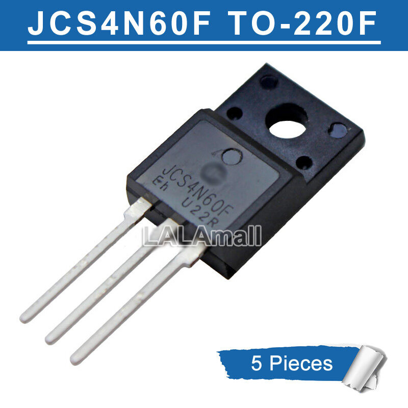 COD-5pcs JCS4N60F TO-220F 4A/600V MOSFET Transistor Original | Shopee ...