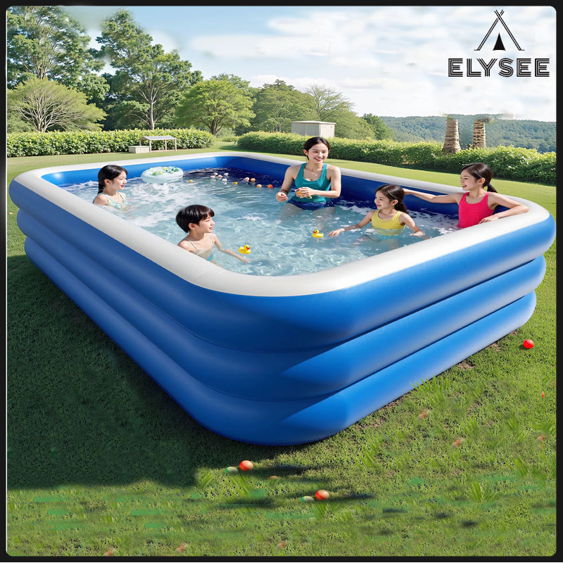 Family pool Outdoor indoor swimming Inflatable Swimming Pool for Kids ...