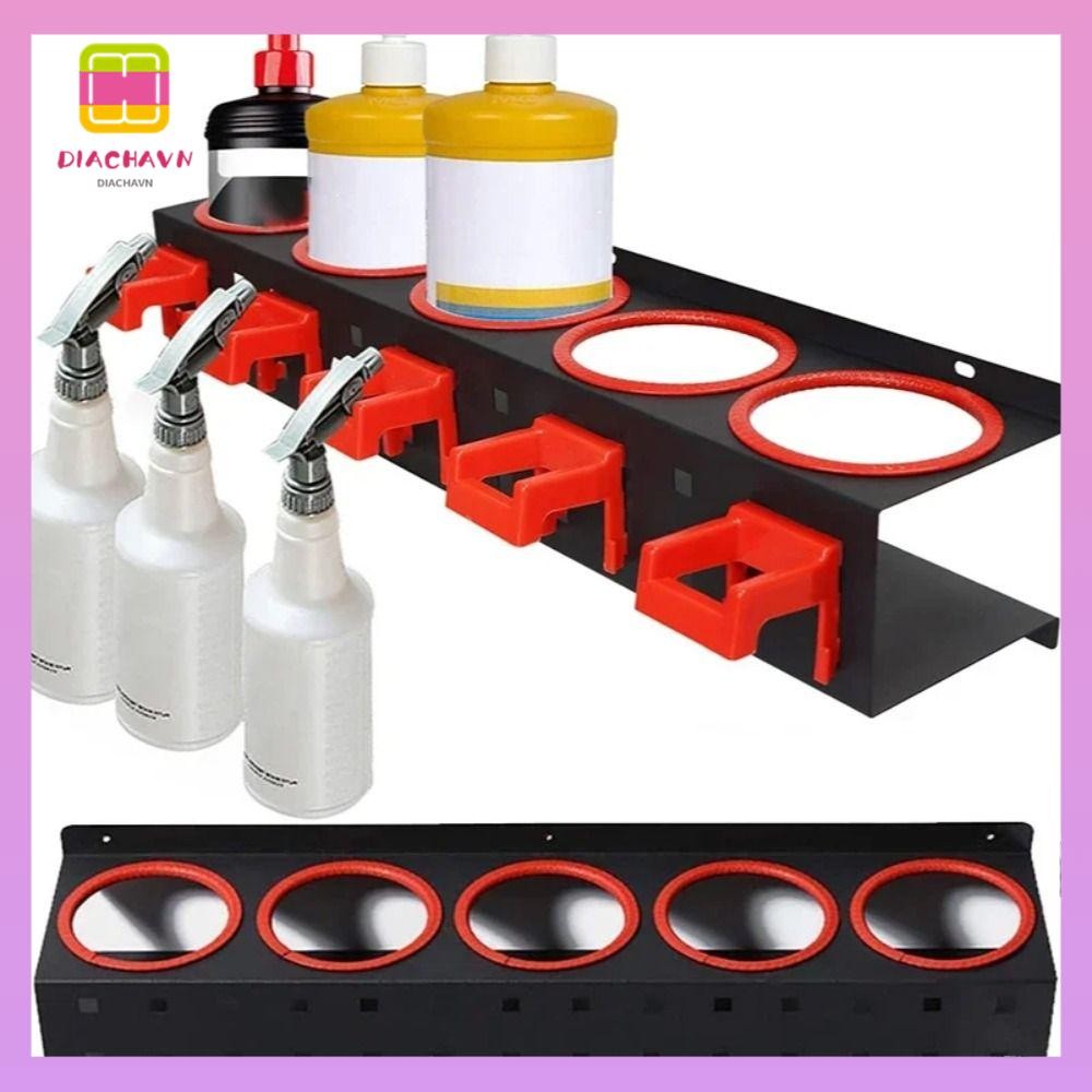DIACHAVN Spray Bottle Storage Rack, with Screws Hanging Watering Can ...