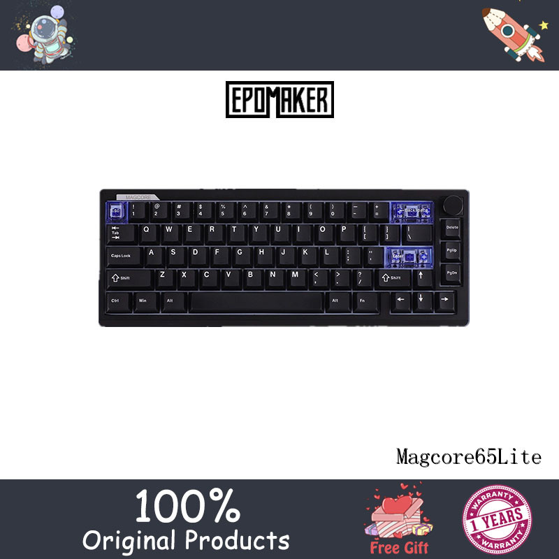 EPOMAKER Magcore65Lite Three mode inductive switch mechanical keyboard ...
