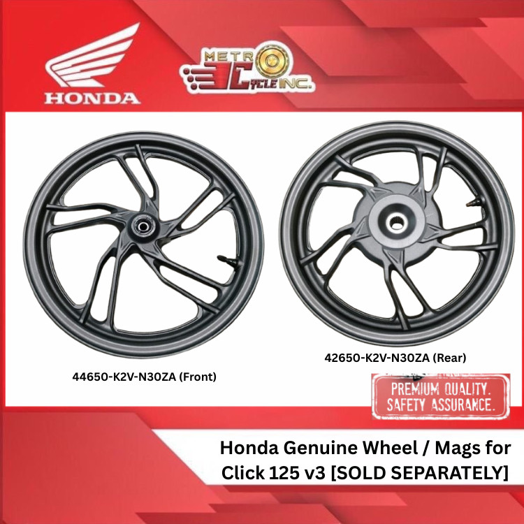 Honda Genuine Wheel / Mags for Click 125 v3 [SOLD SEPARATELY] | Shopee ...