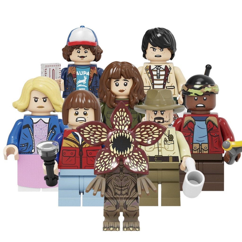 Stranger Things Action Figures Max Dustin Eleven Lucas Sinclair Erica ...