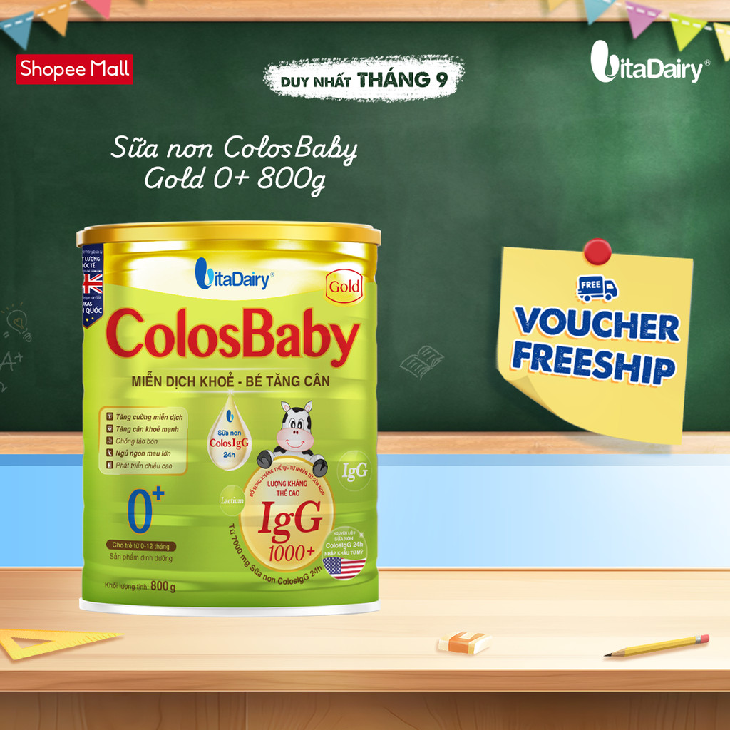 COLOSBABY GOLD 0+ colostrum 800g, powdered milk to support baby's ...