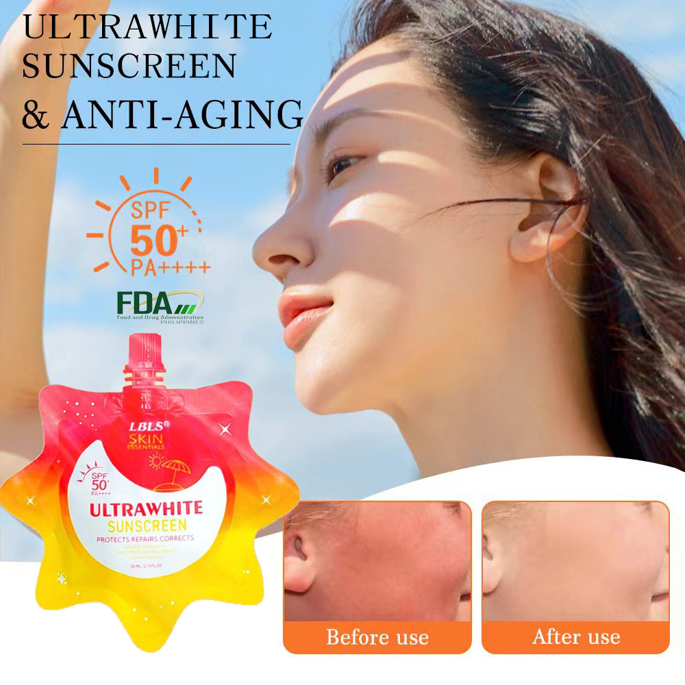 BUY 1 TAKE 1 Ultra White Fresh Sunscreen Whitening UVA/UVB SPF50 Skin ...
