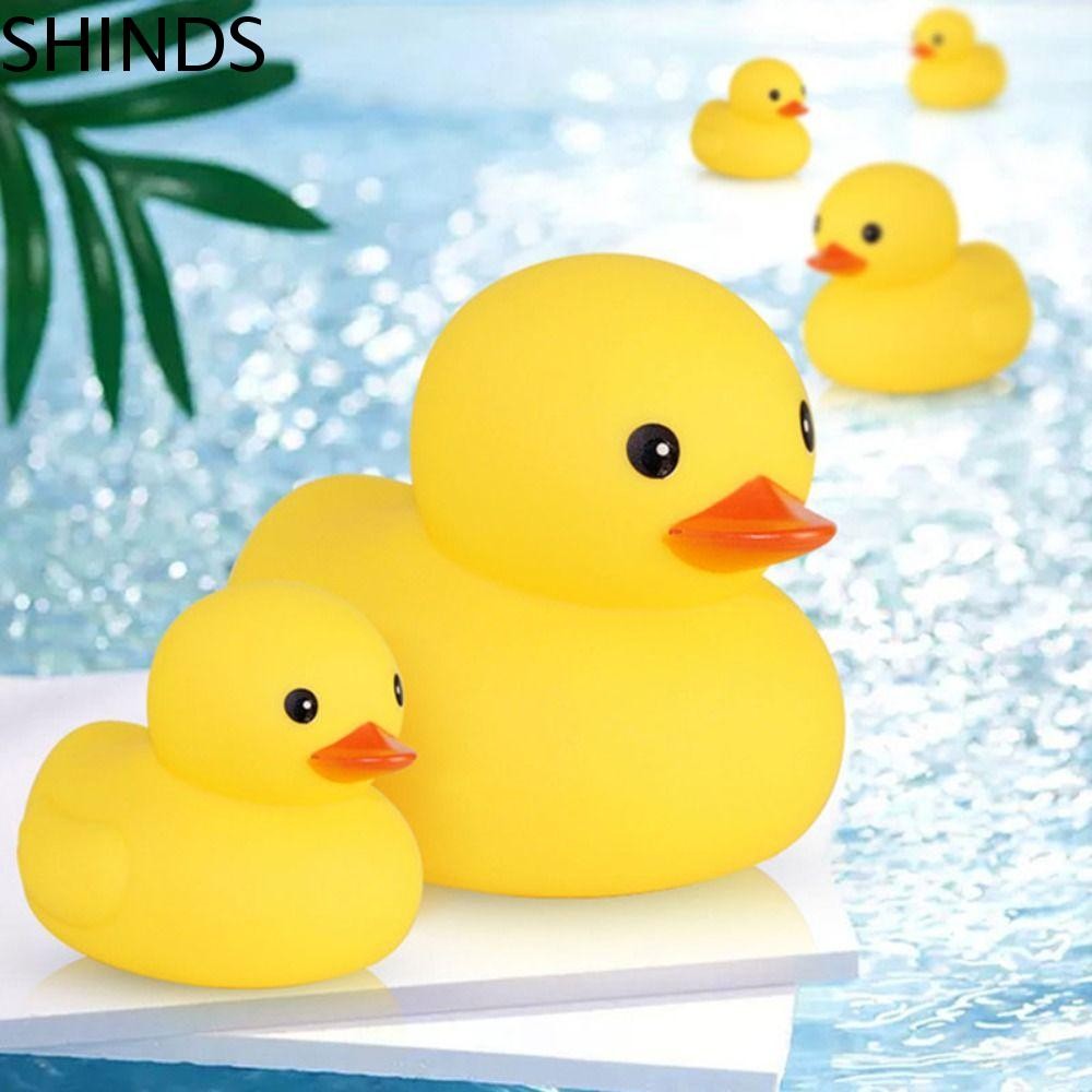 SHINDS Duck With Squeeze Sound Bath Toy With Squeeze Sound Yellow Duck 