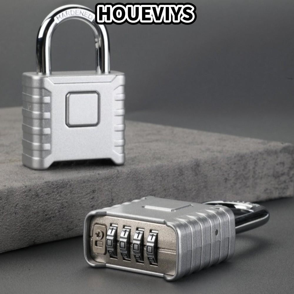 HOUEVIYS Heavy Duty Padlock, Metal Rust Proof Password Pad Lock ...