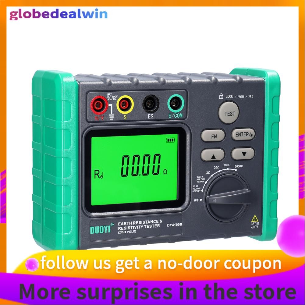 globedealwin-ph High Accurancy Digital Display Grounding Resistant ...